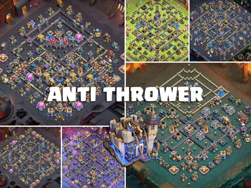 Top 10 TH18 Thrower Meta War, CWL, Legend Layouts (Copy Links)