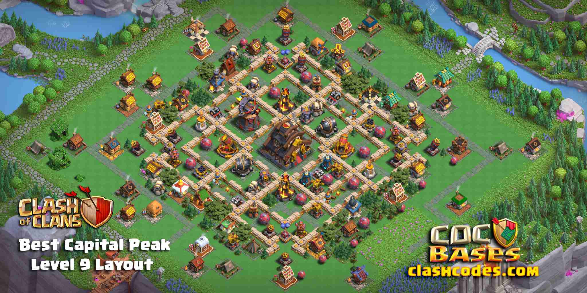 Best Capital Peak Level 9 Layout For Raids