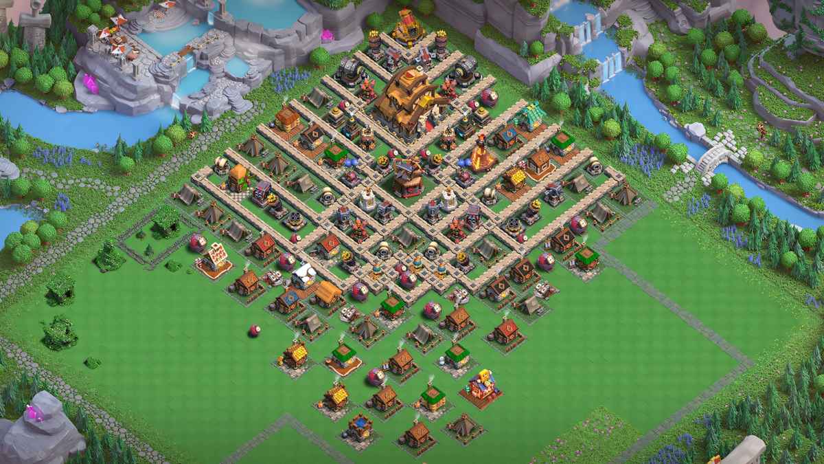 Best Capital Hall Level 7 Layout | Clan Capital