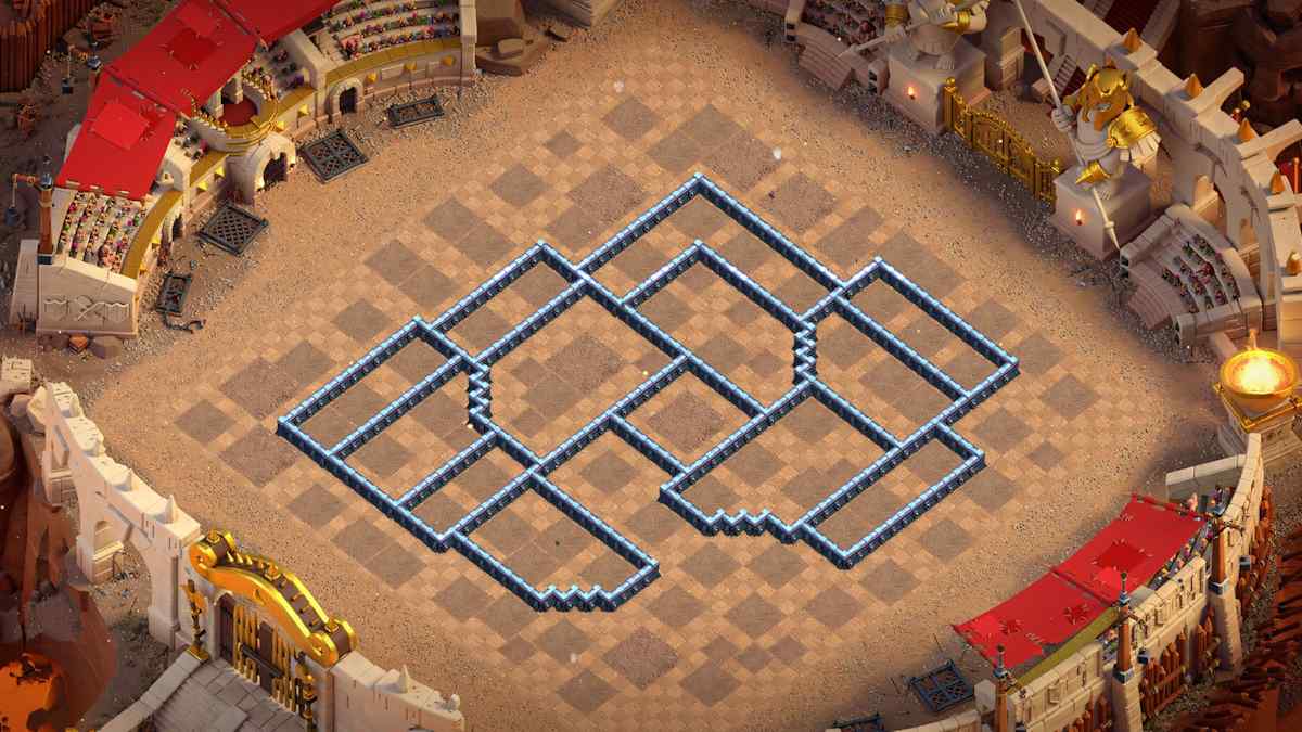 TH13 Layout Walls View