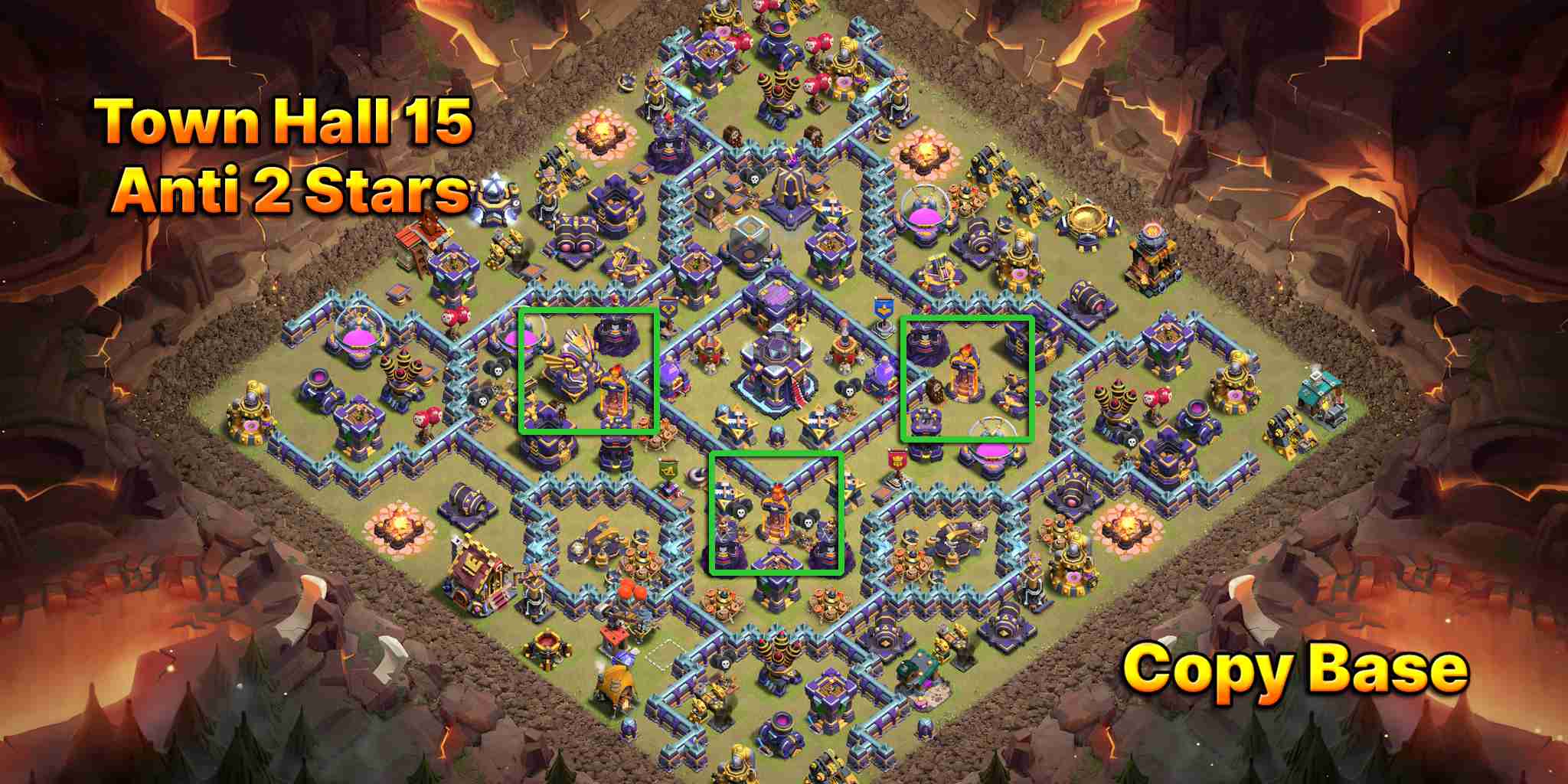 Best War Base For Town Hall 15 Defense in Clash of Clans - July 2025