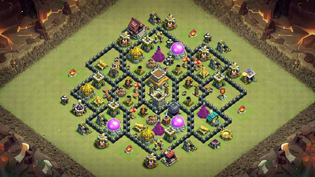 Top TH8 Base Layout for Winning Clan Wars