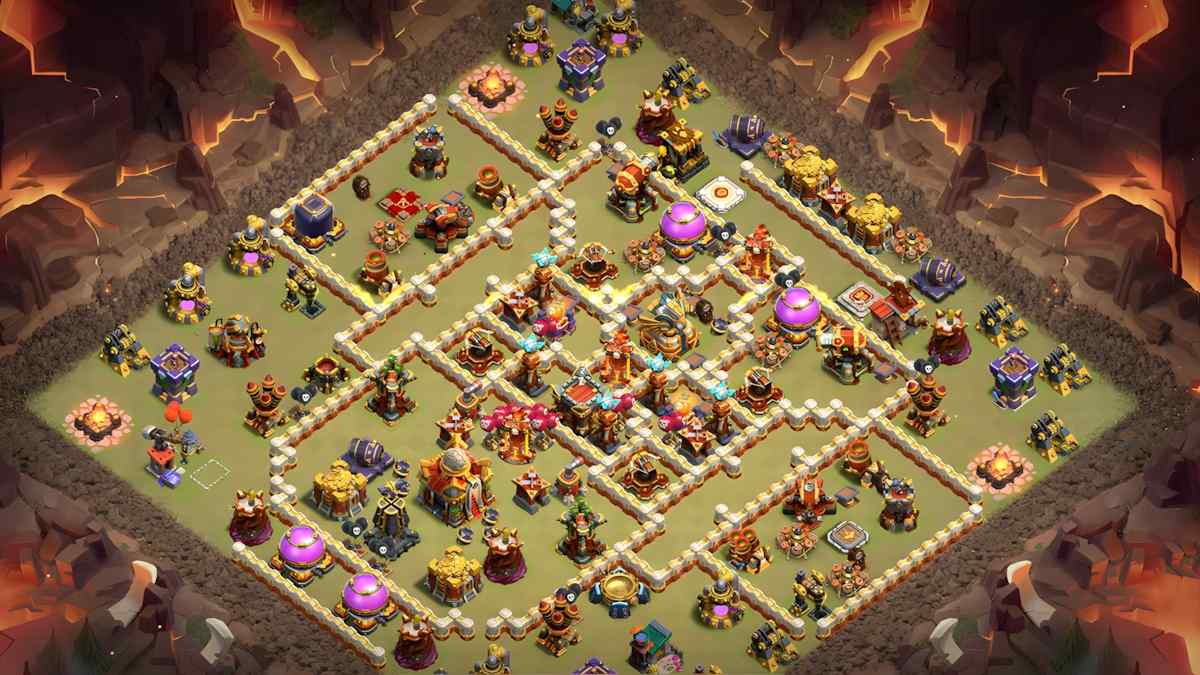 Optimize Your Village with TH16 Hybrid Base – TH16 layout preview