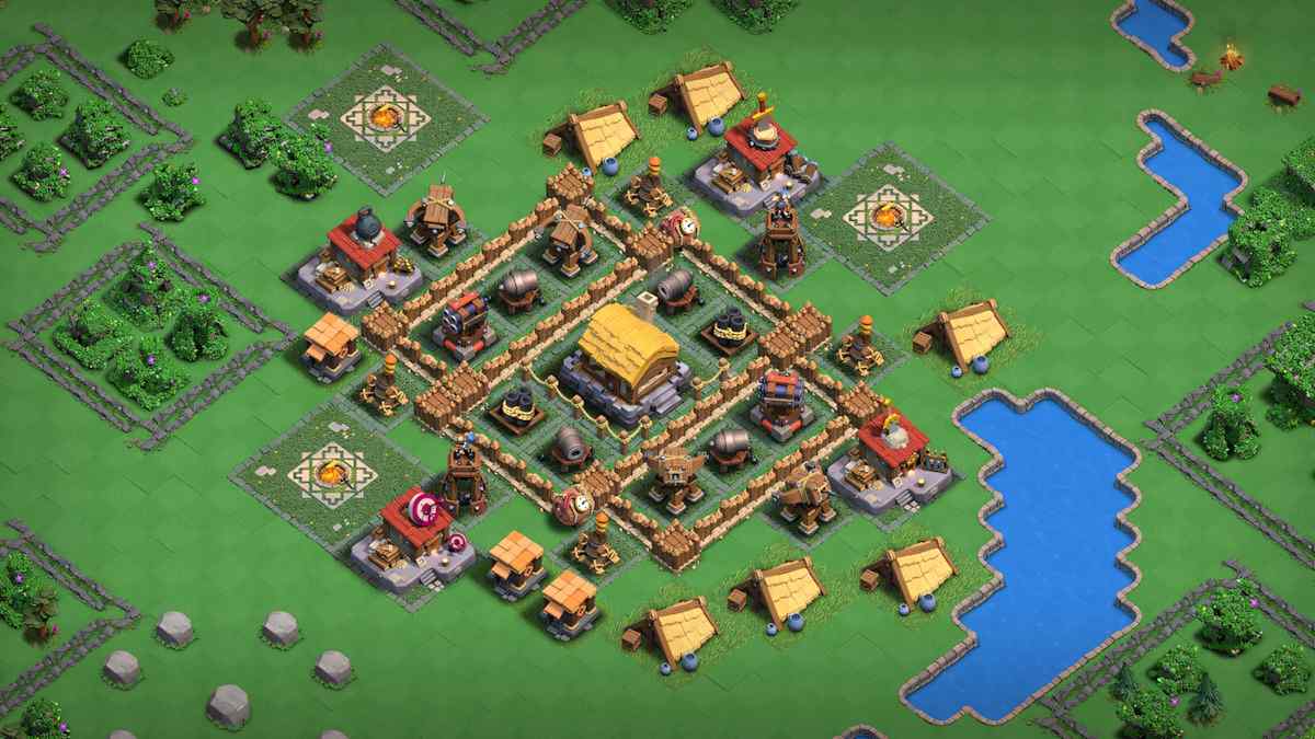 Best Barbarian Camp Level 1 Layout - Clan Capital Design
