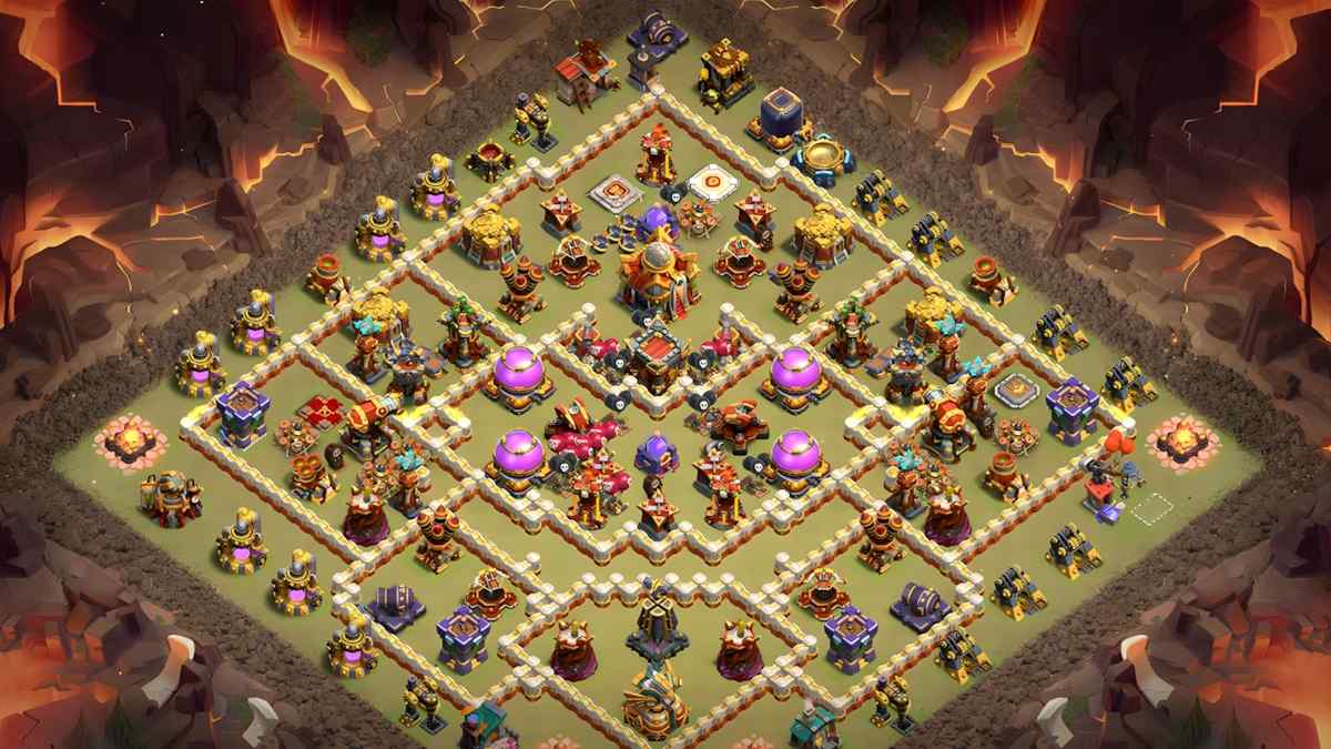 Stratégie de base de guerre TH16 efficace – aperçu du plan TH16