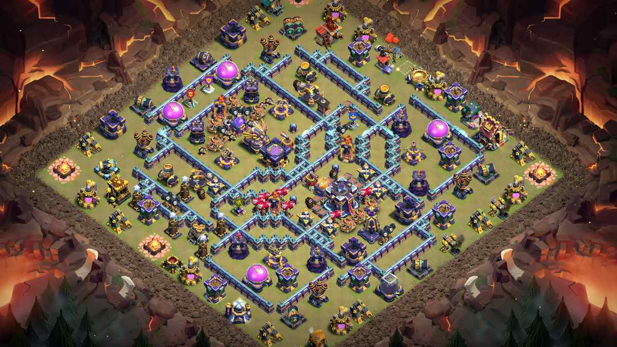 Fortalece Tu Aldea con Diseño Híbrido TH15 – vista previa del diseño TH15