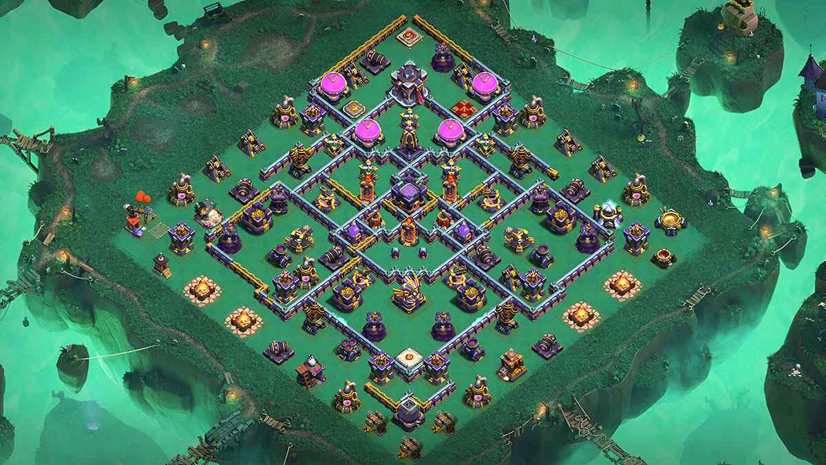 Fortalece tu Aldea con Diseño Híbrido TH15 – vista previa del diseño TH15