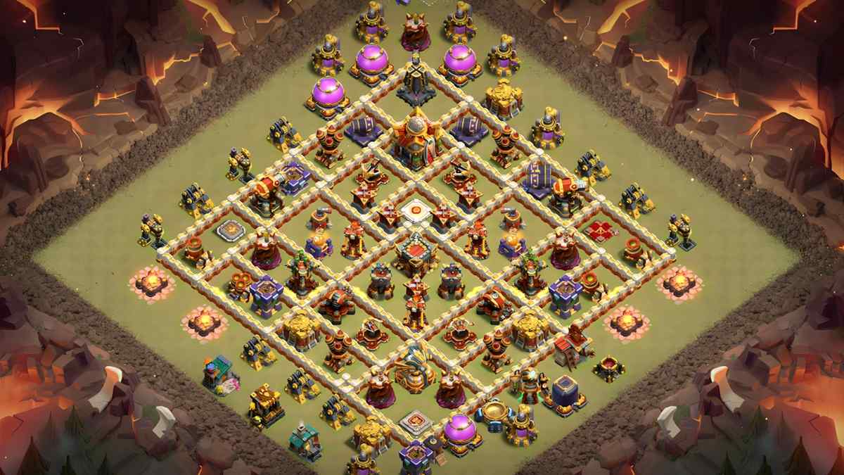 Stratégie de base de guerre TH16 efficace – aperçu du plan TH16