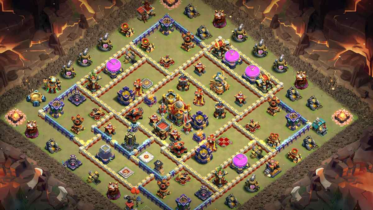 clash of clans bases th16