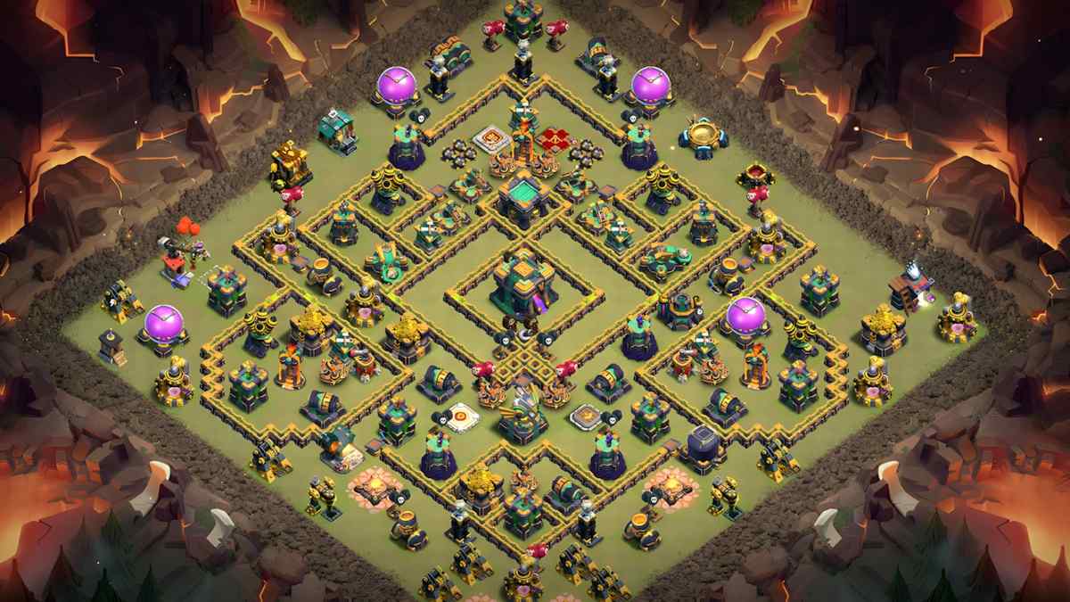 Top TH14 War Base Link | Anti 2-Star Layout for Clash of Clans - 2025