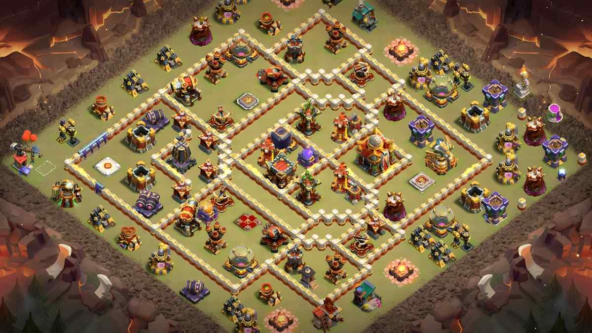 Base de guerre efficace TH16 – aperçu du plan TH16