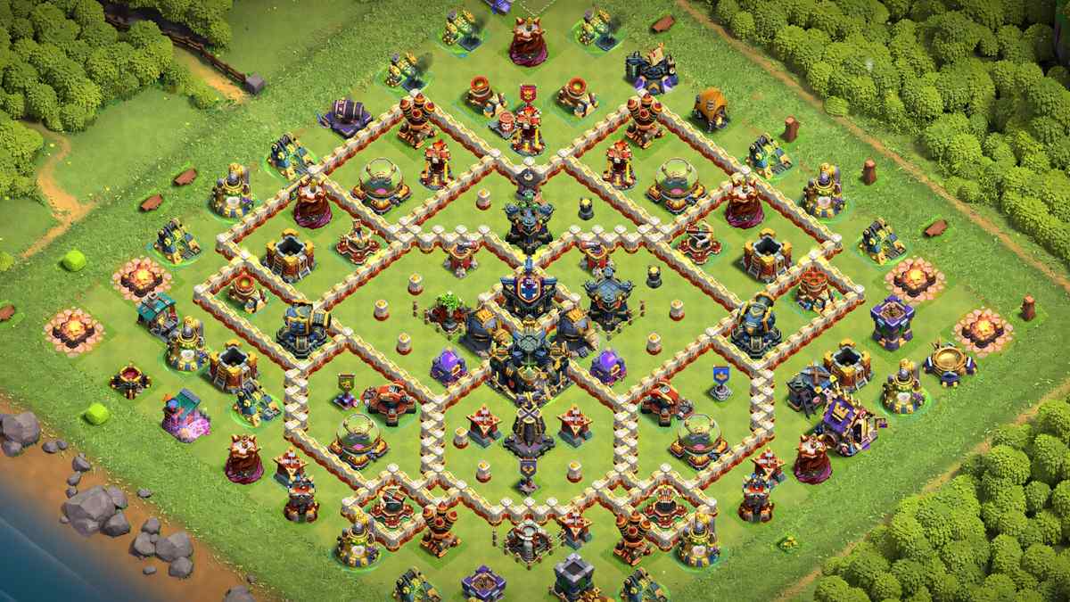 Fortalece tu Defensa con Diseño Híbrido TH17 – vista previa del diseño TH17