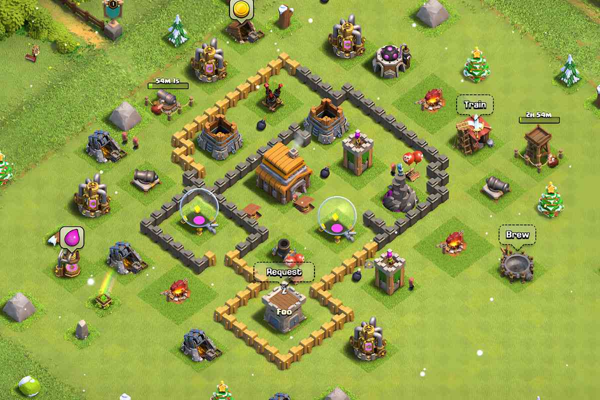 Best TH5 COC Base For Clan War - Best Bases For Clash Of Clans