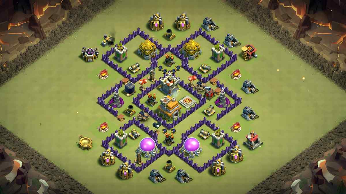 Boost Your Defense with TH7 Hybrid Base – TH7 layout preview