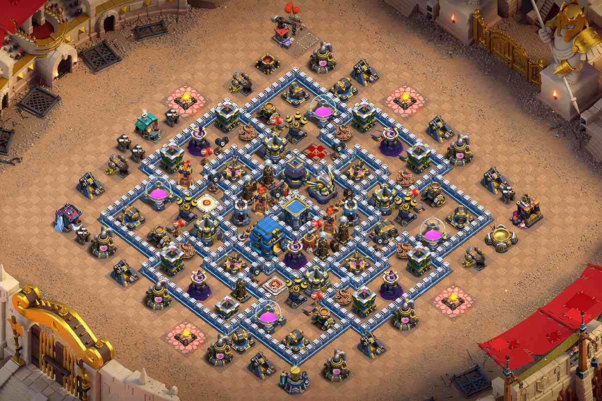 Best Town Hall 12 Anti 2 Stars Base