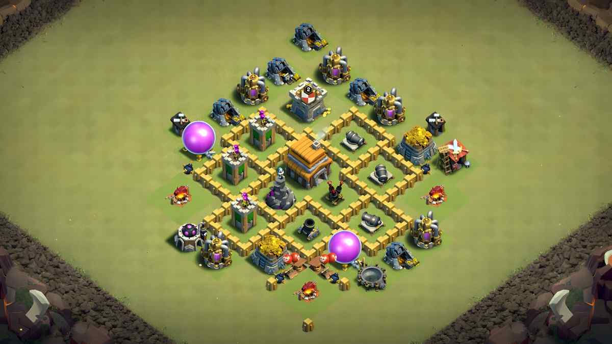 Effective TH5 Hybrid Base Design – TH5 layout preview