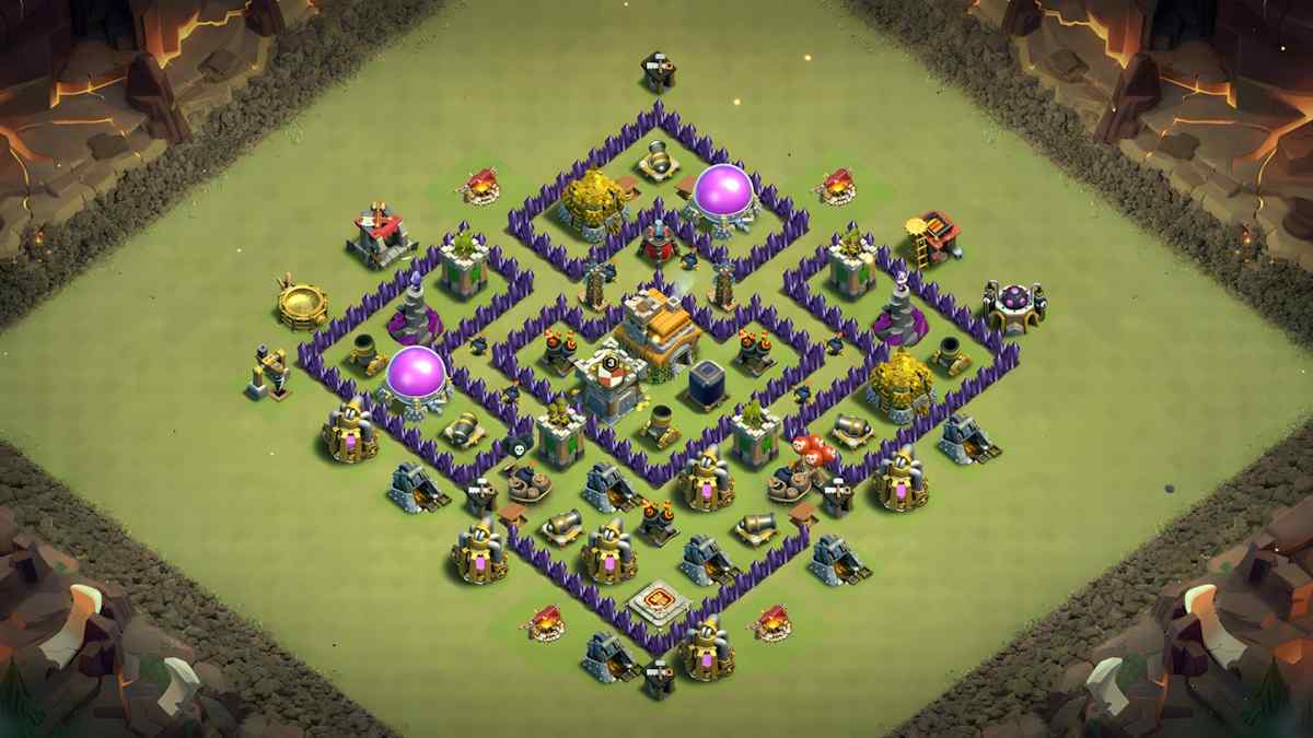 प्रभावी TH7 वॉर बेस – TH7 बेस डिज़ाइन प्रीव्यू