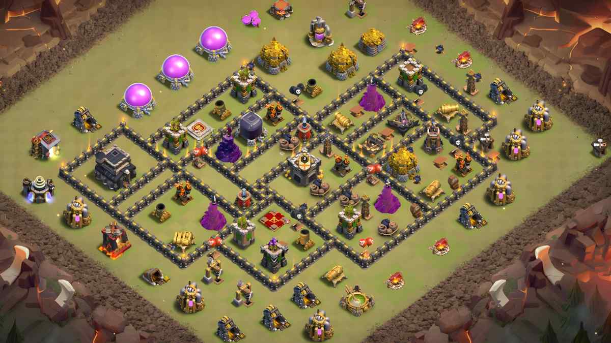 Stratégie de base de guerre TH9 efficace – aperçu du plan TH9