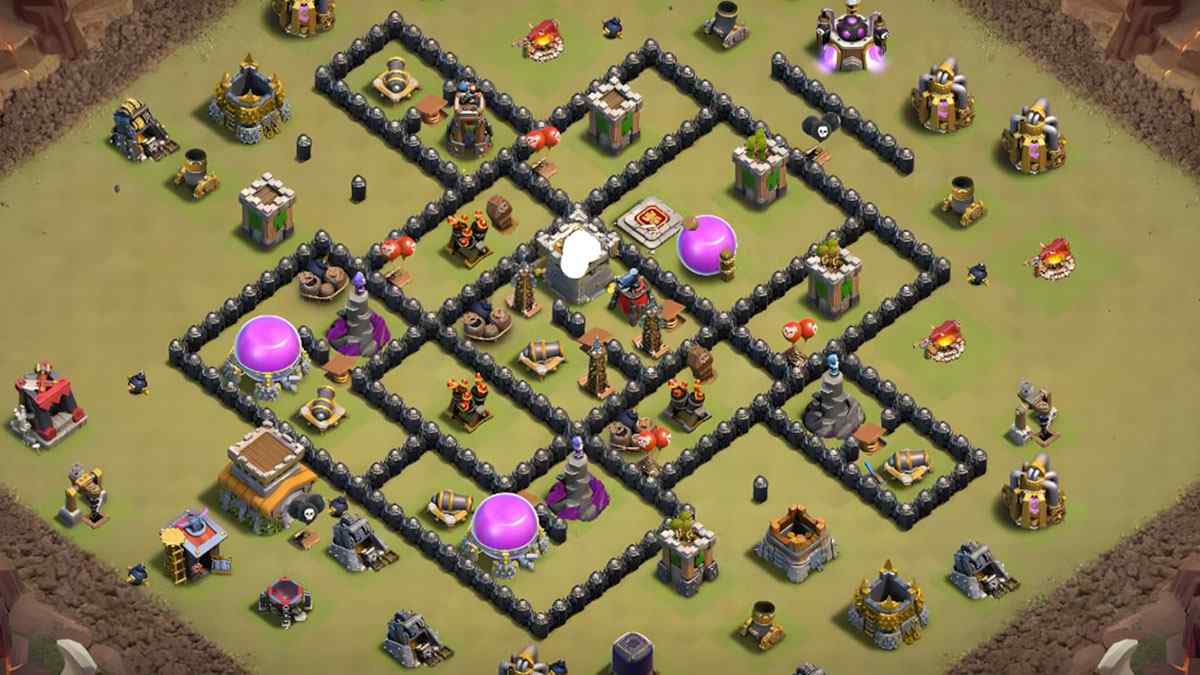 TH8 वॉर बेस का प्रभावी डिज़ाइन – TH8 बेस डिज़ाइन प्रीव्यू