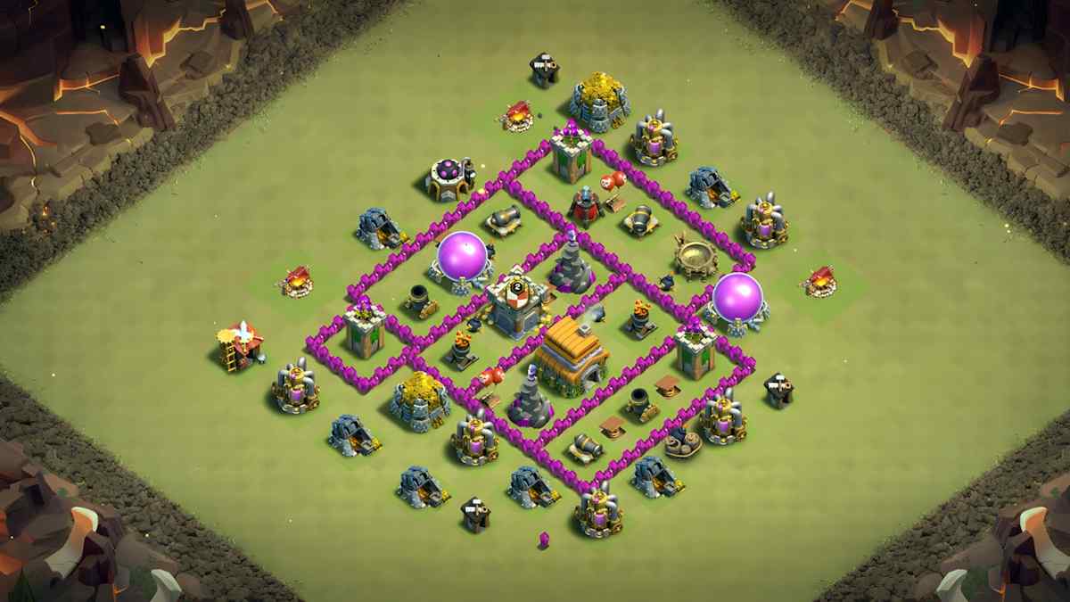 Estrategia de diseño de guerra para TH6 – vista previa del diseño TH6
