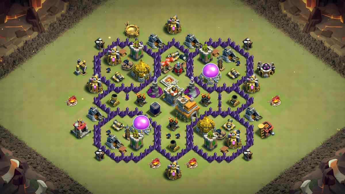 Effective TH7 Hybrid Base Layout – TH7 layout preview