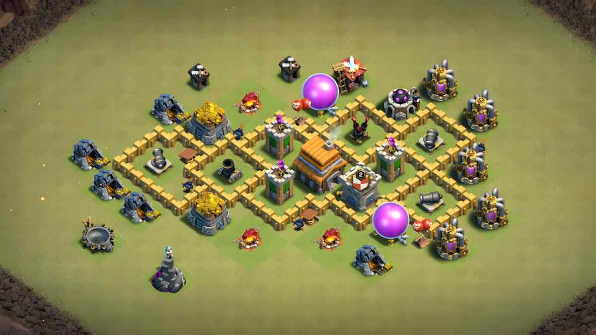 Protect Resources with TH5 Hybrid Base – TH5 layout preview