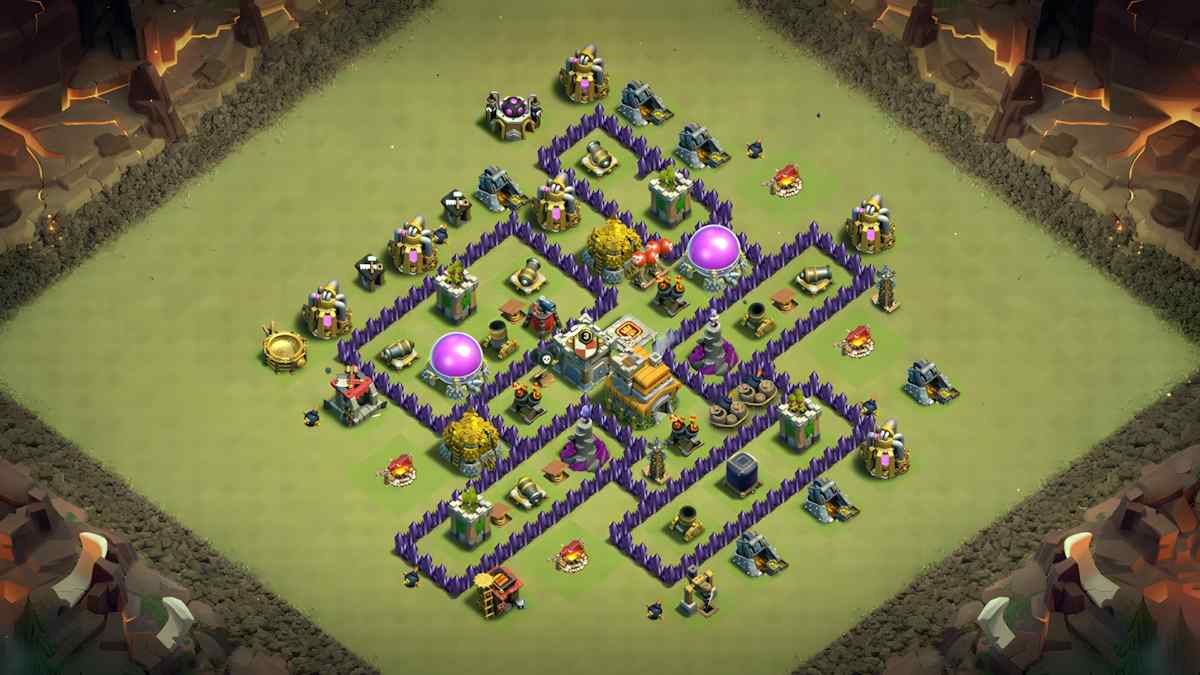 Protect Your Resources with TH7 Hybrid Base – TH7 layout preview