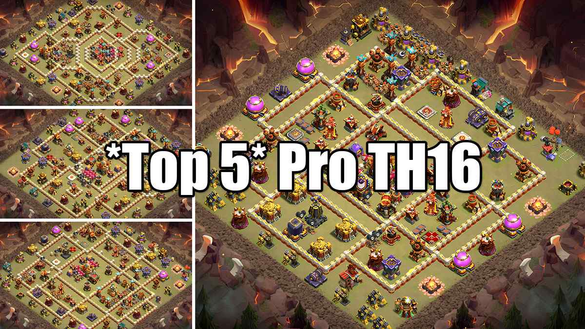 bases para th16 clash of clans