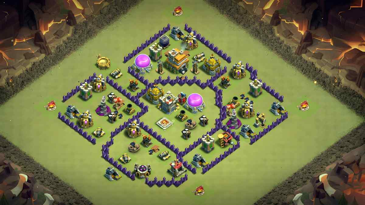 Effective TH7 Hybrid Base Layout – TH7 layout preview