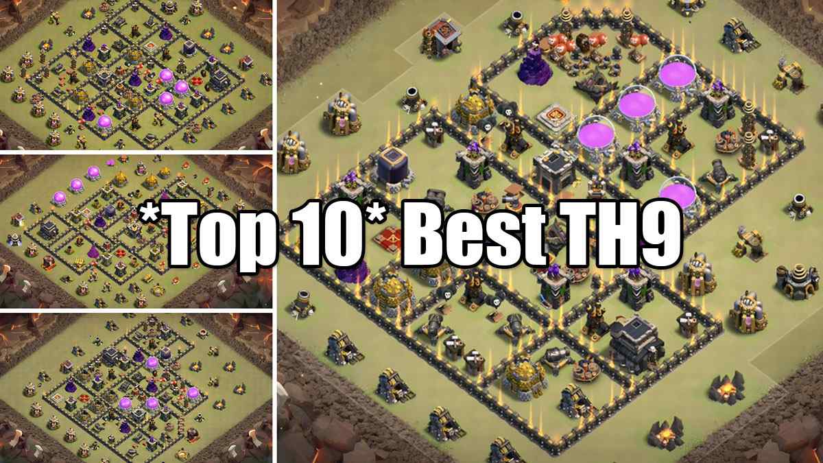 Best TH9 Base Designs - 2024