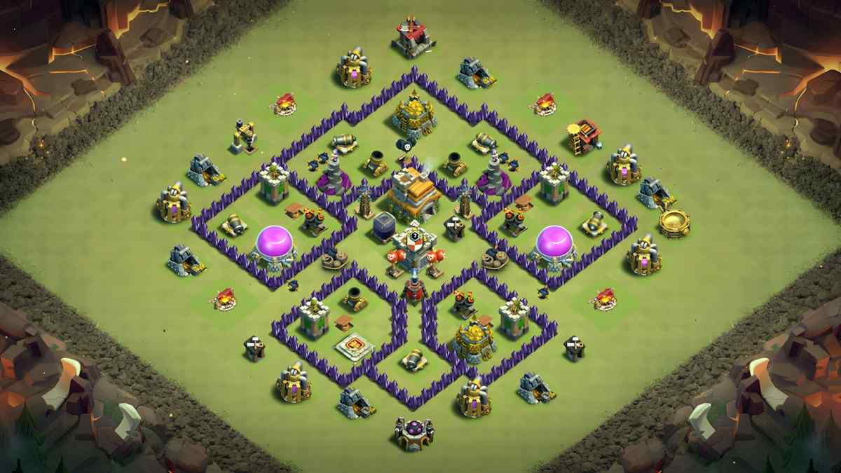 TH7 वॉर बेस का प्रभावी डिज़ाइन – TH7 बेस डिज़ाइन प्रीव्यू