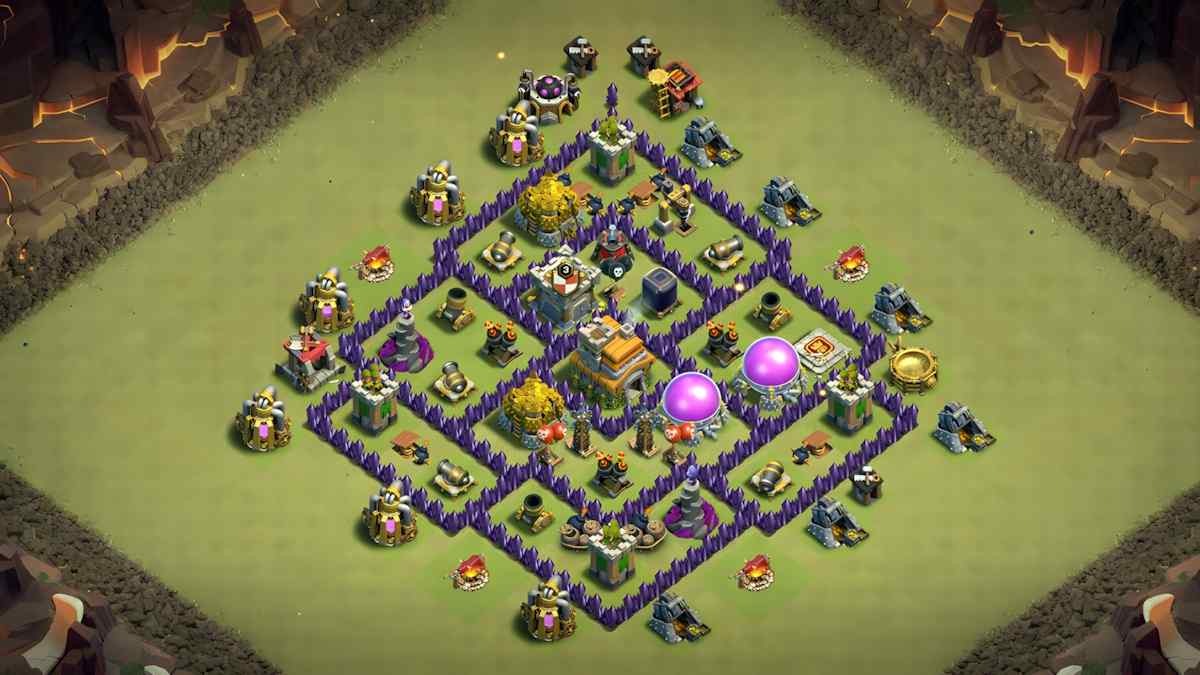 प्रभावी TH7 वॉर बेस लेआउट – TH7 बेस डिज़ाइन प्रीव्यू