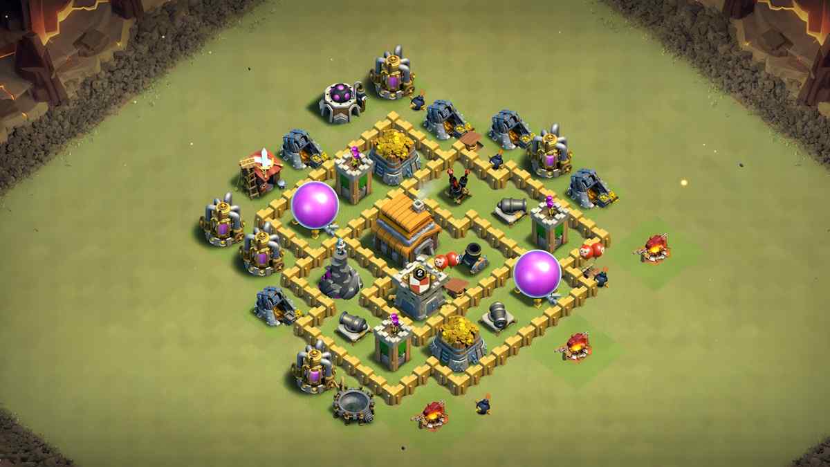 TH5 战略部落战阵型 – TH5 布局预览