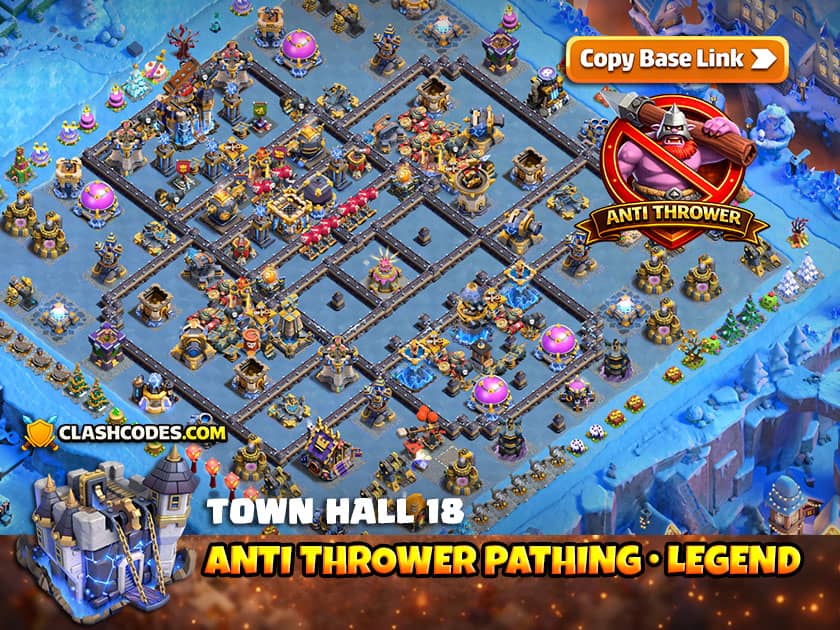 Walls funneling Throwers into one side for easier elimination
