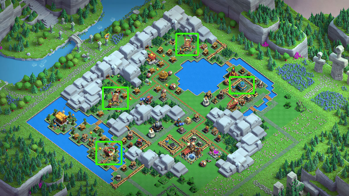 Base View Goblin Mines Level 3