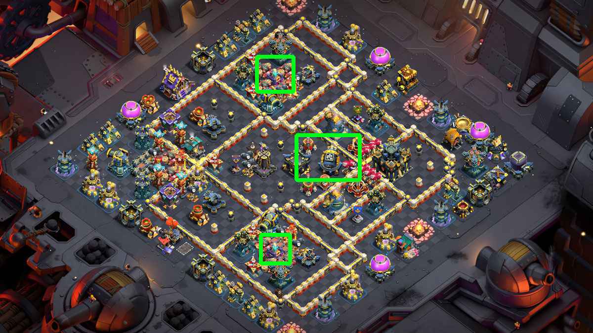 Base View TH17 CWL Layout - Clash of Clans