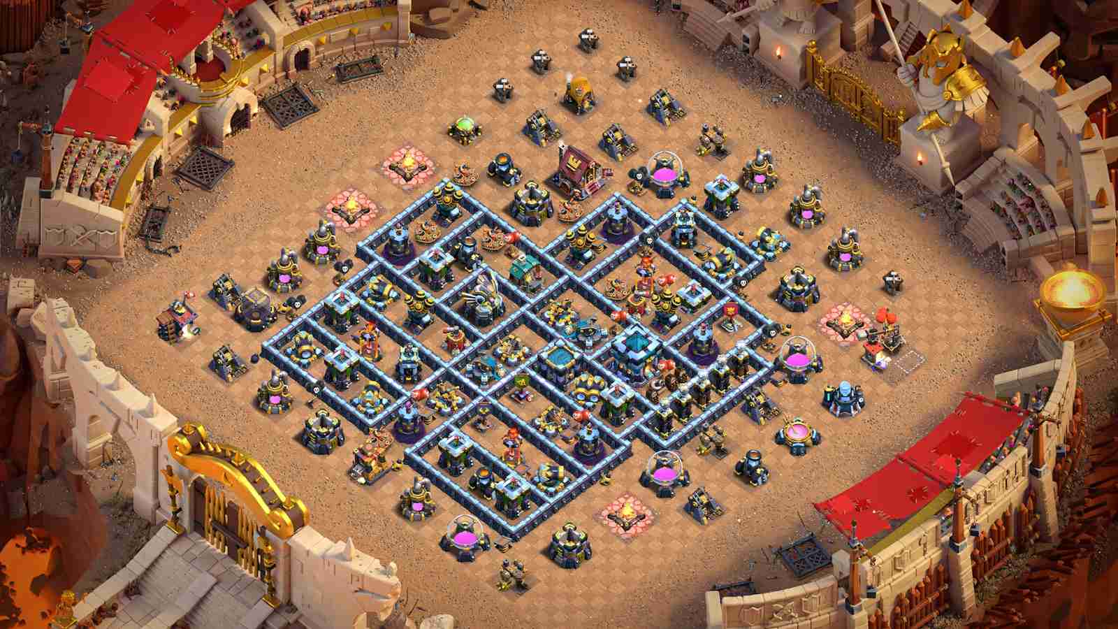 Dominate Clan Wars with this Top TH13 War Base | Anti 3 Star