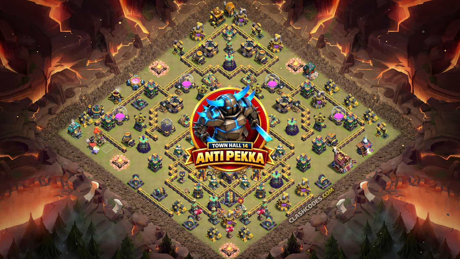TH14 P.E.K.K.A Defense Base Layout
