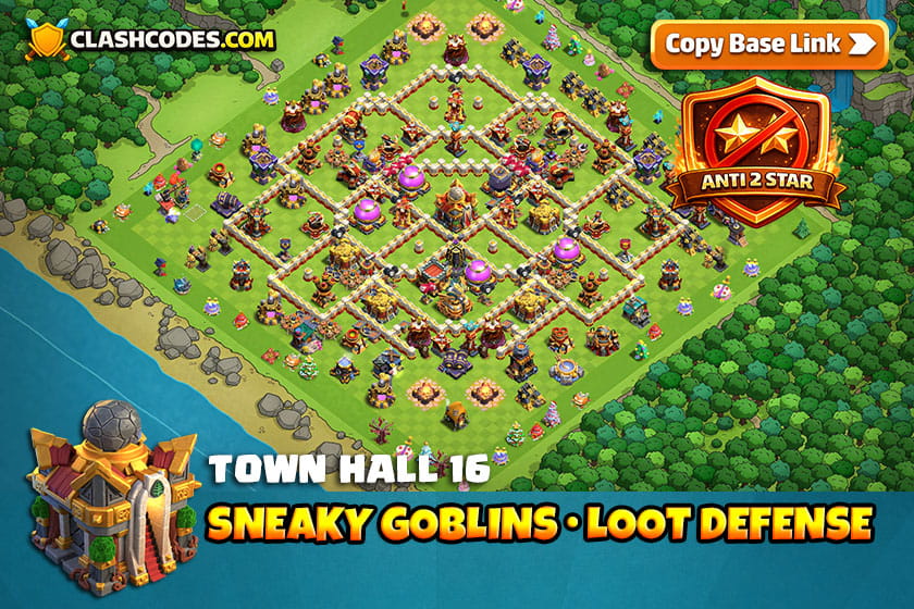 Anti Sneaky Goblins TH16 for Complete Resource Protection