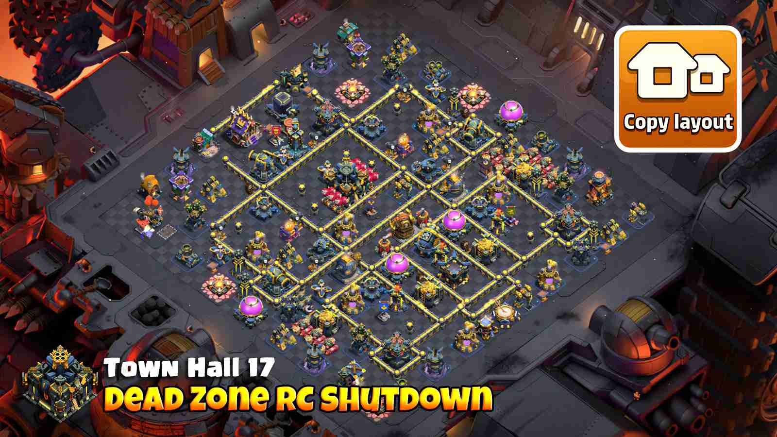 RC slowed by dual Poison, Monolith and Barbarian King