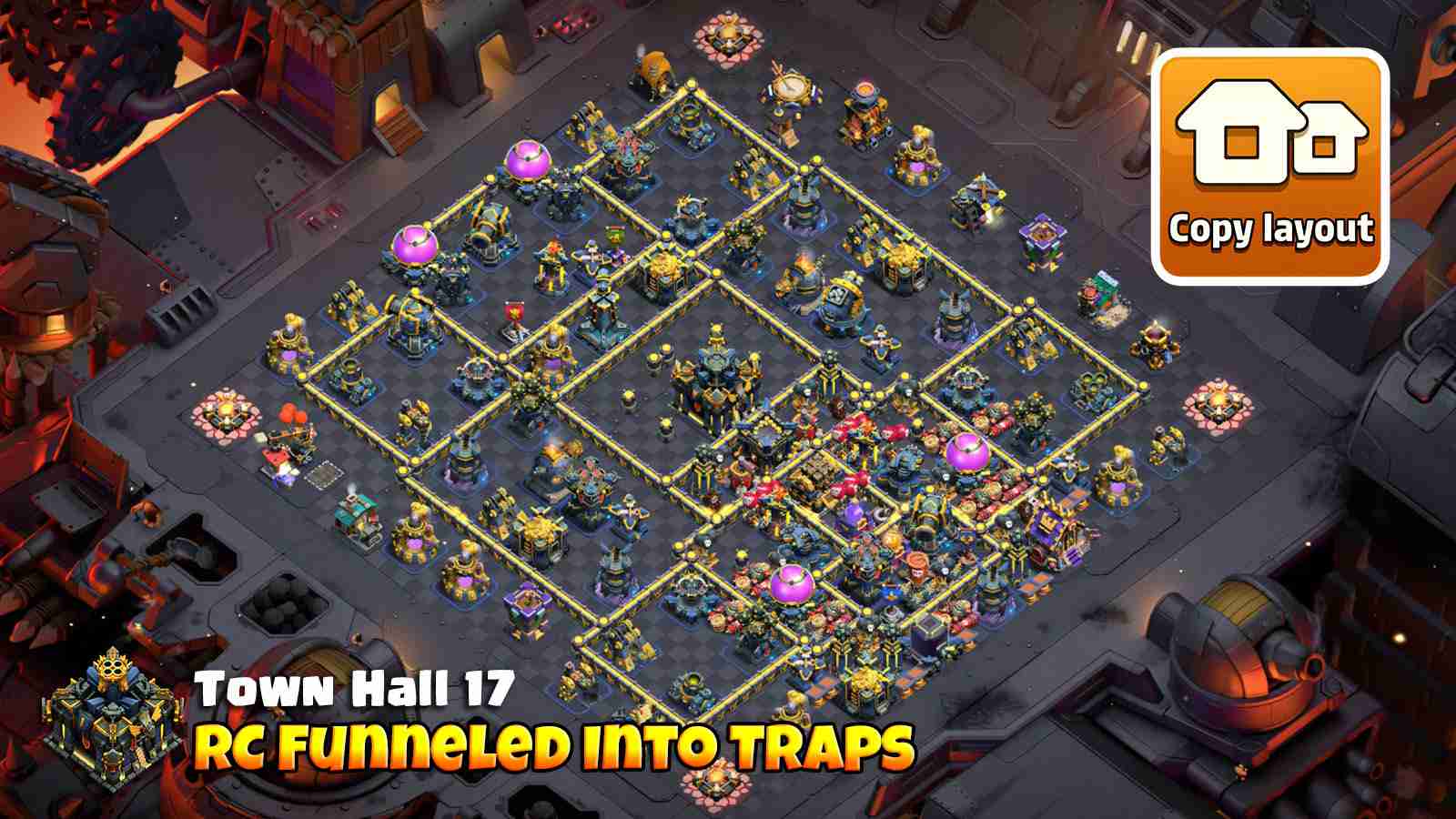 RC funneled into traps as Scattershots and Cannons overwhelm