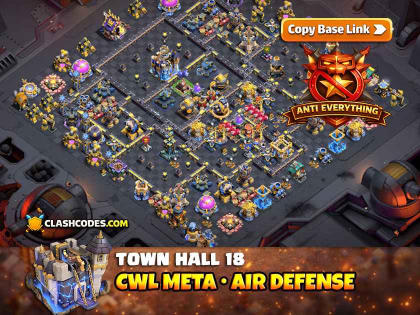 Layout for CWL Meta with Latest Crafted Air Bombs