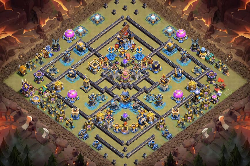 Town Hall 18 Base Link