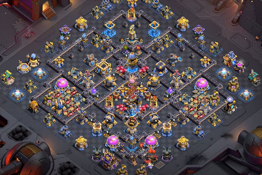 Best TH18 War Base Anti 1 Star | Clash of Clans