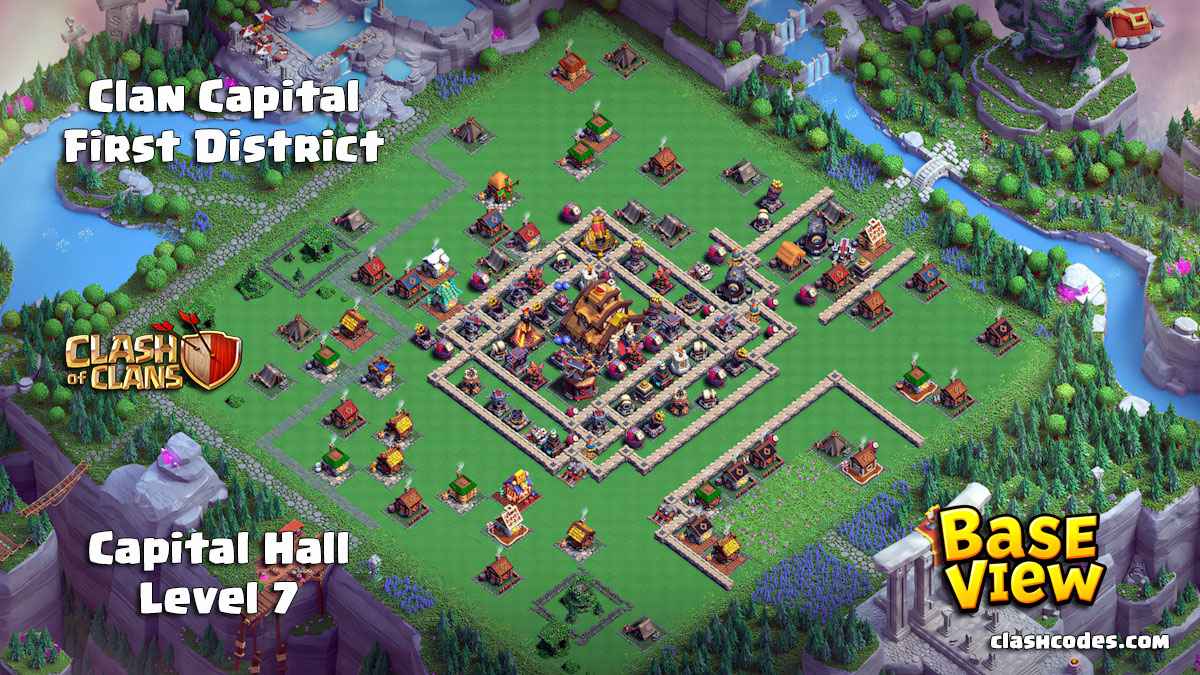 Base View - Capital Peak 7 Layout - Clan Capital