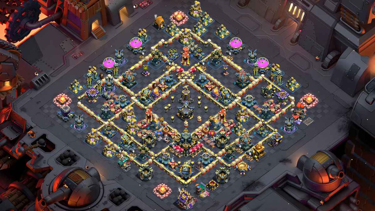 Best TH17 base against dragon and air attacks