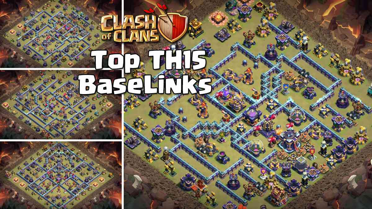 Best TH15 War Base Links - Clash of Clans