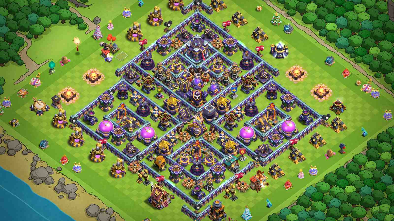 Best TH15 Farming Base Design for Defense