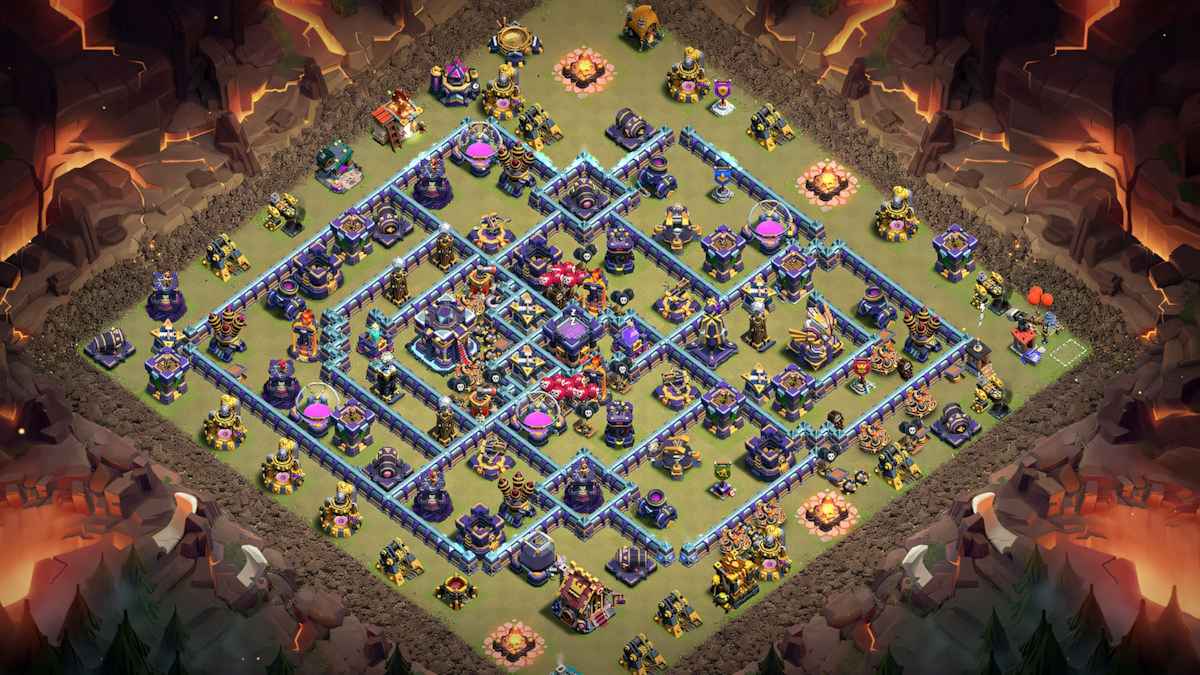 Best TH15 War Base Layout with Link | Anti 2 Star