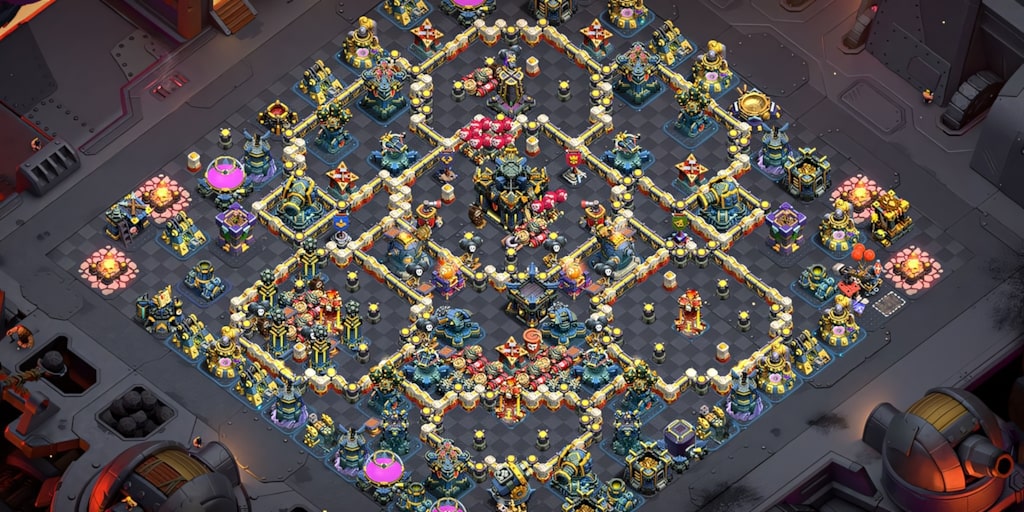 Anti everything TH17 base for war and CWL in Clash of Clans